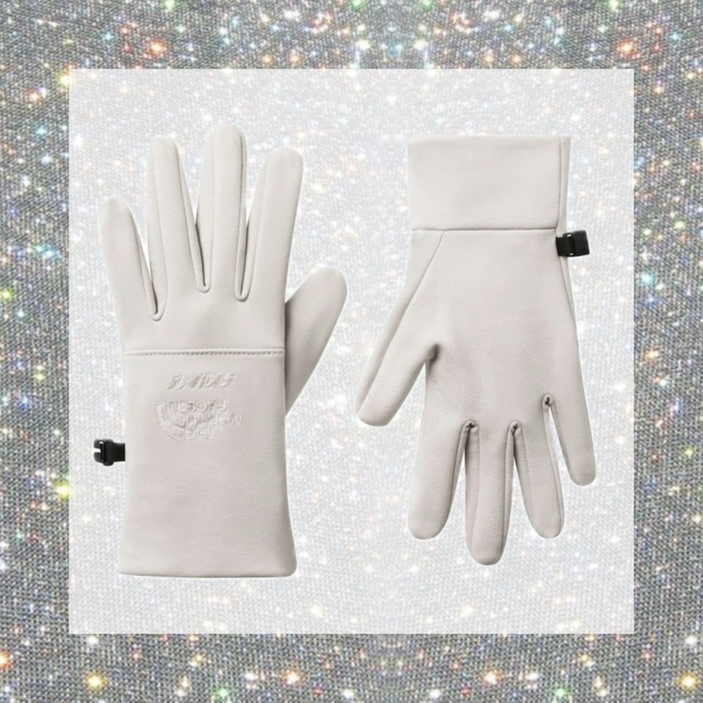 The North Face X SKIMS Gloves in Bone size M NWT! - Picture 2 of 4
